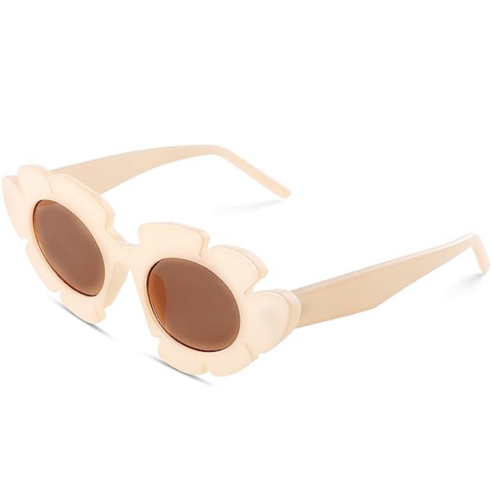 CAT EYE FLOWER SUNGLASSES